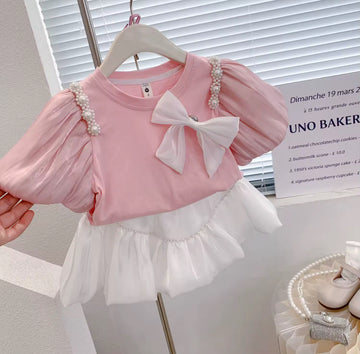 Pearl Princess Puff Sleeve Set