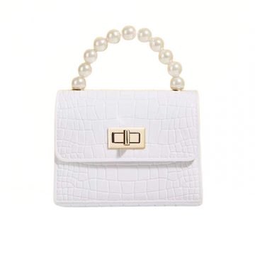 Chic Faux Pearl Shoulder Bag