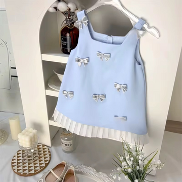 Bluebell Sparkle Bow Dress